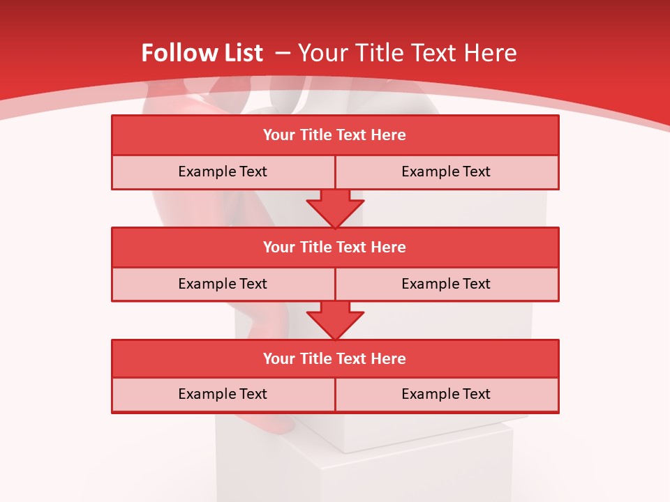 Win Competition People PowerPoint Template
