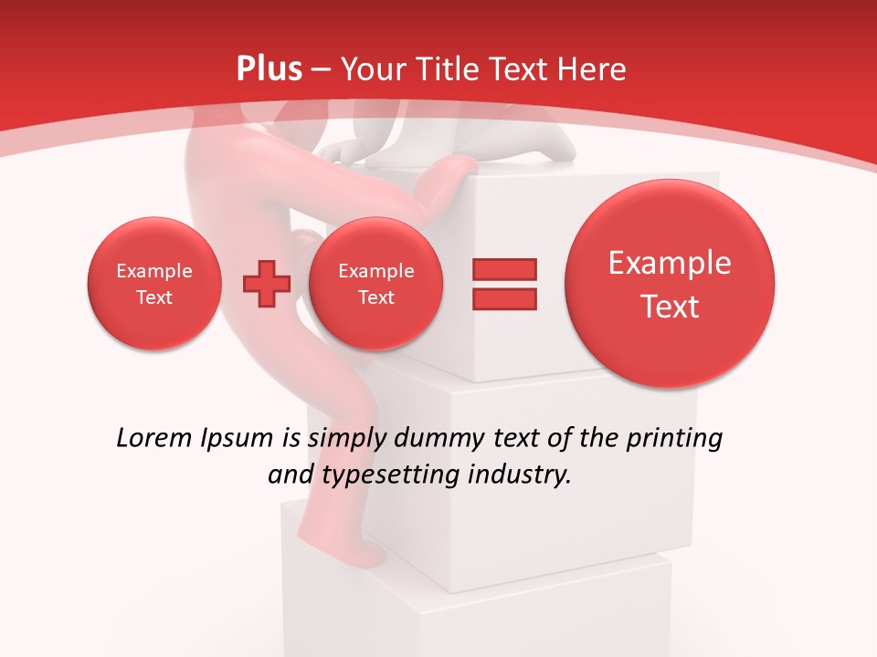 Win Competition People PowerPoint Template