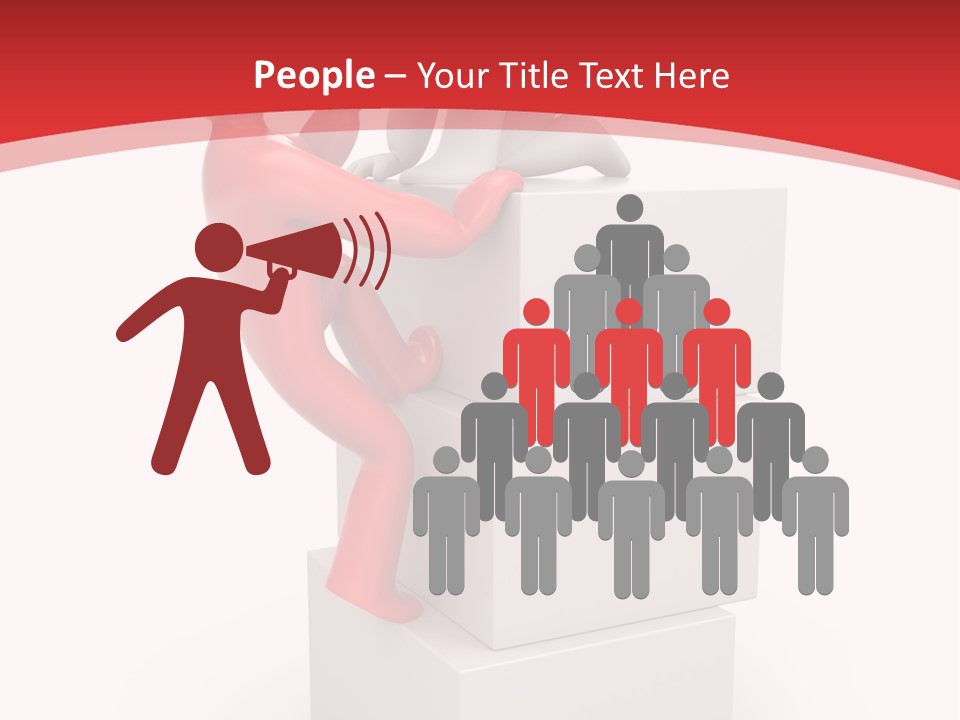 Win Competition People PowerPoint Template