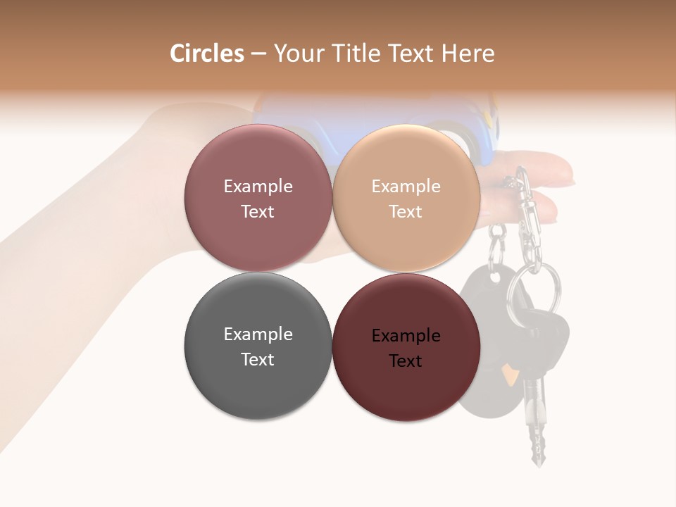 Black Give Open PowerPoint Template