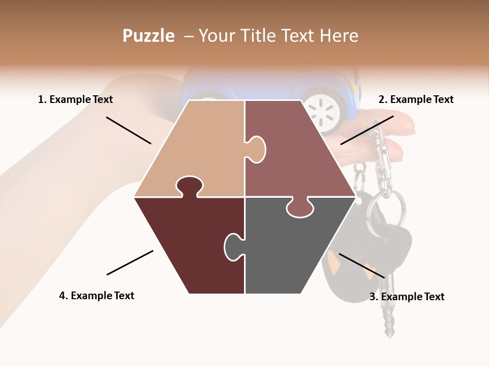 Black Give Open PowerPoint Template