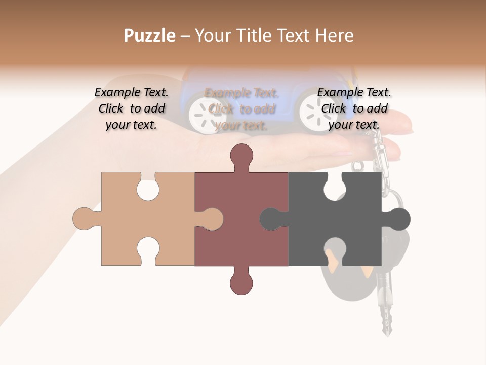 Black Give Open PowerPoint Template