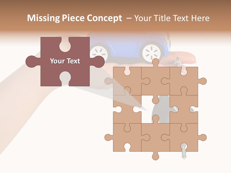 Black Give Open PowerPoint Template