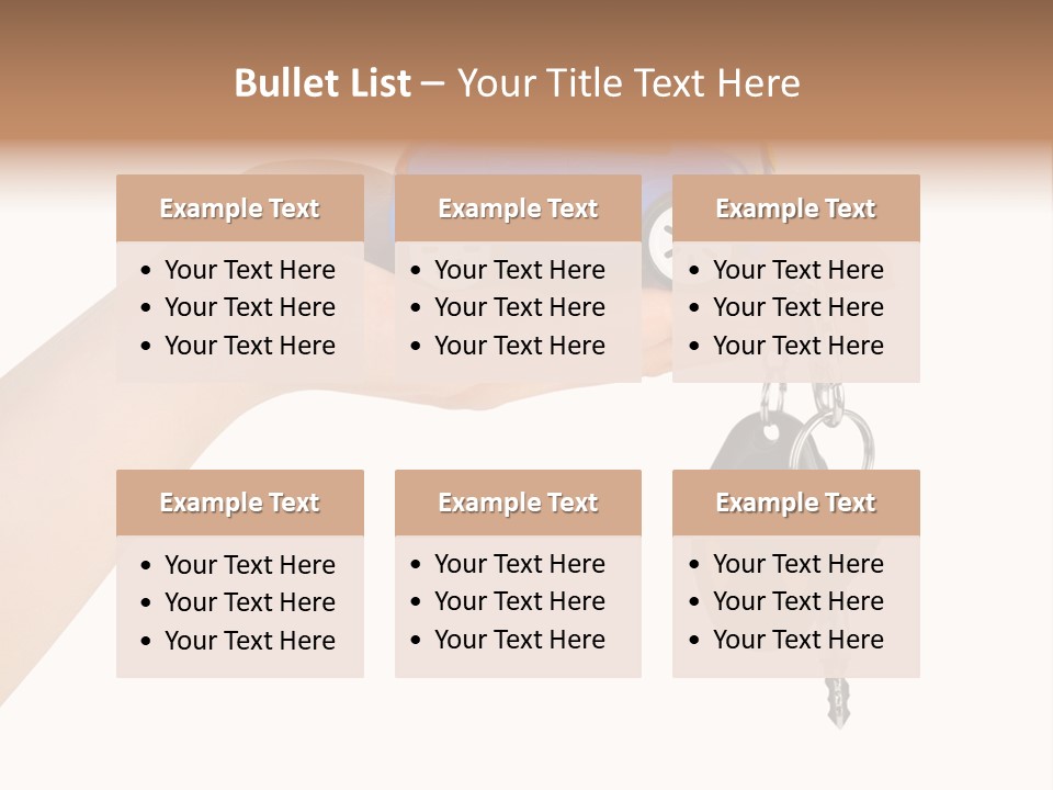 Black Give Open PowerPoint Template