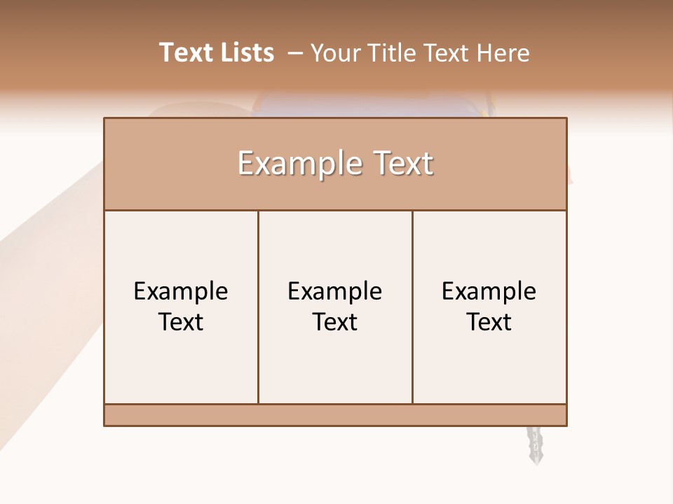 Black Give Open PowerPoint Template