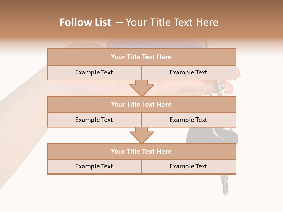 Black Give Open PowerPoint Template