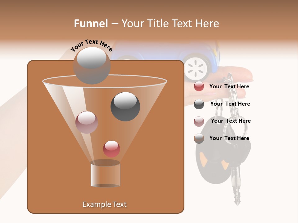 Black Give Open PowerPoint Template