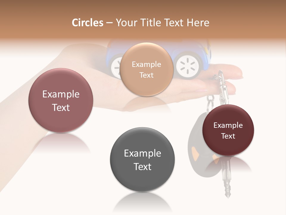 Black Give Open PowerPoint Template