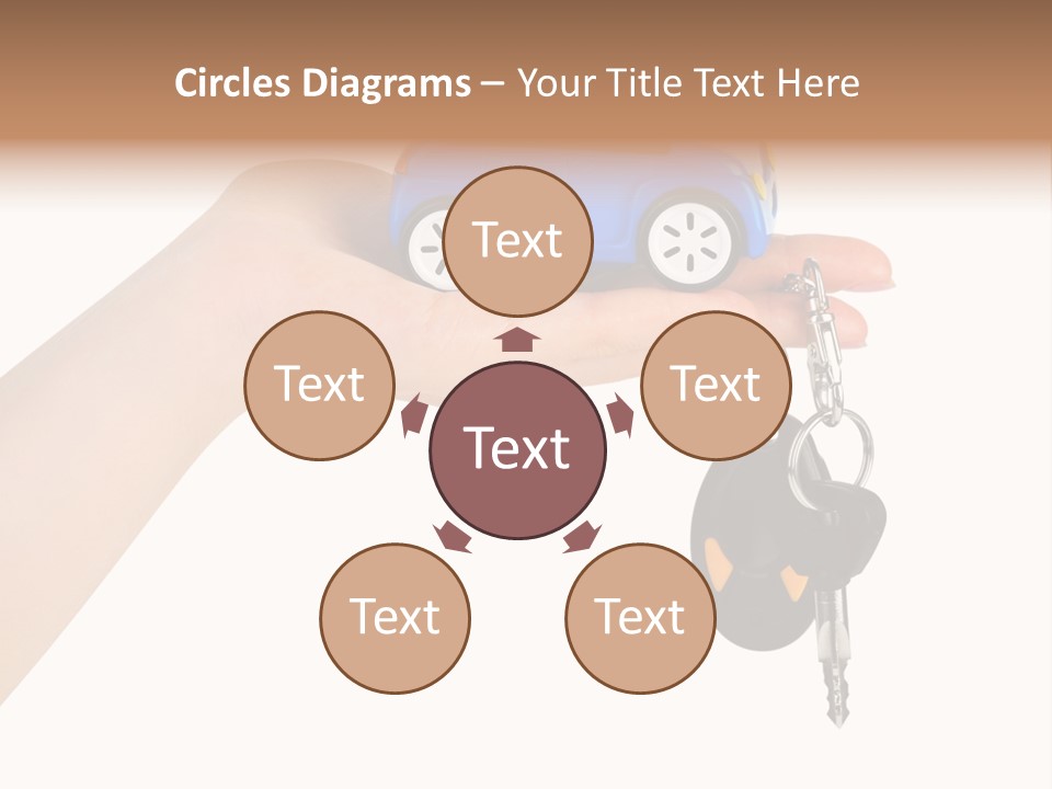 Black Give Open PowerPoint Template