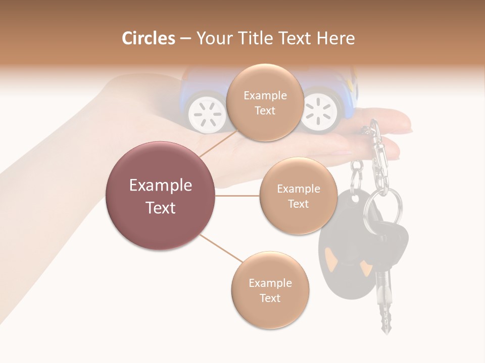 Black Give Open PowerPoint Template