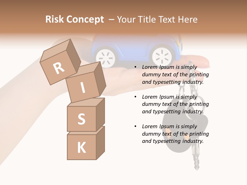 Black Give Open PowerPoint Template