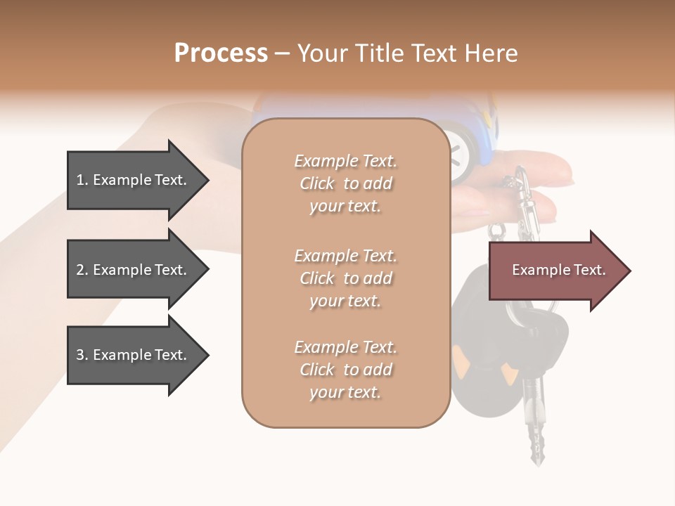 Black Give Open PowerPoint Template