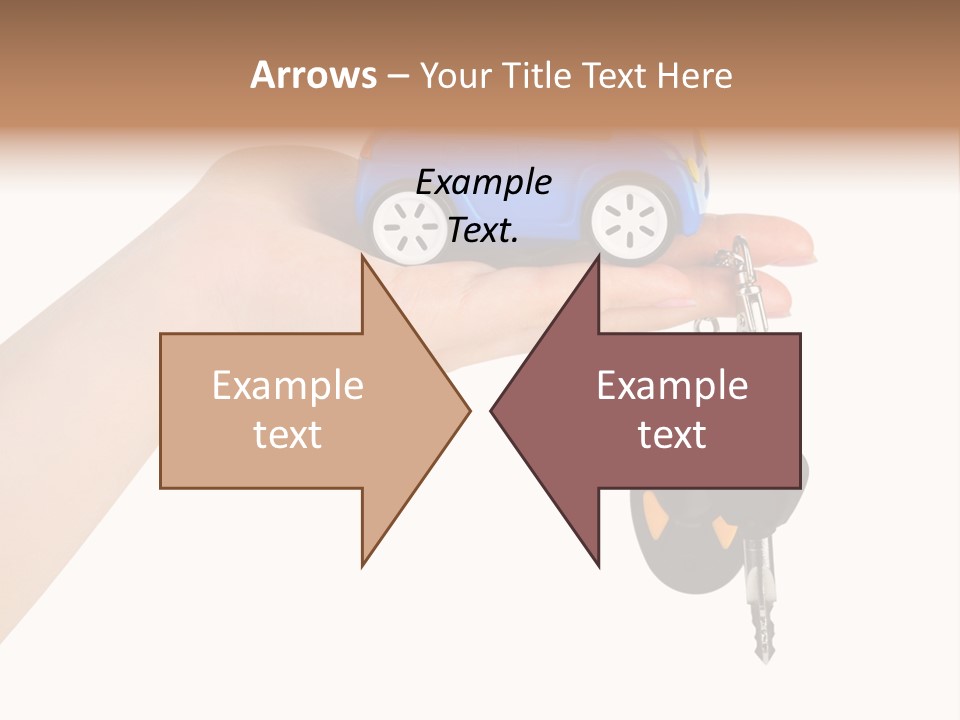 Black Give Open PowerPoint Template
