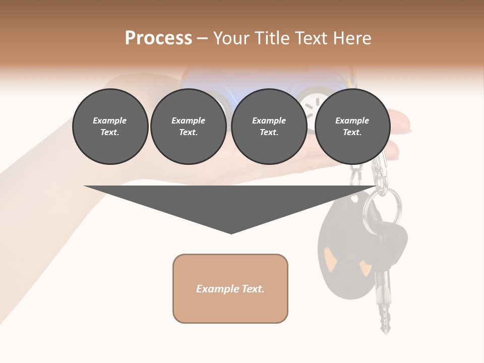 Black Give Open PowerPoint Template