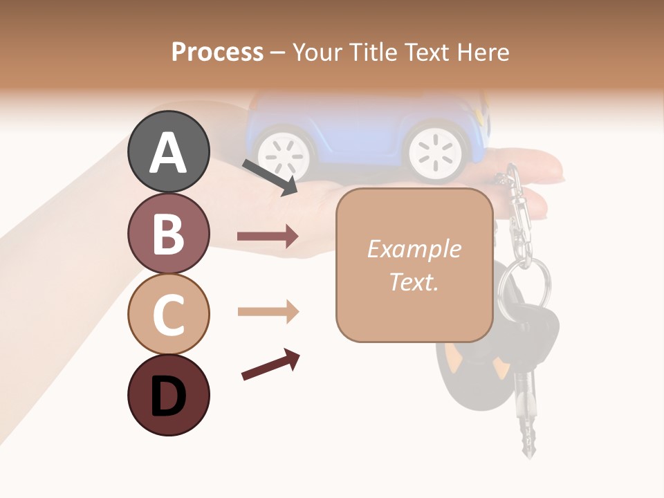 Black Give Open PowerPoint Template