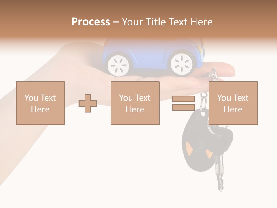 Black Give Open PowerPoint Template