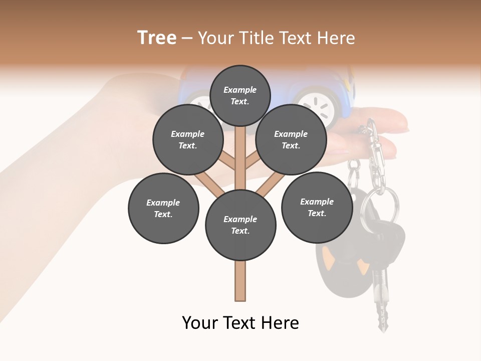 Black Give Open PowerPoint Template