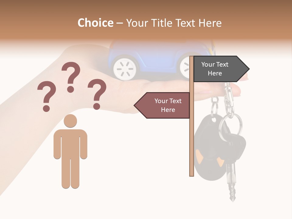 Black Give Open PowerPoint Template