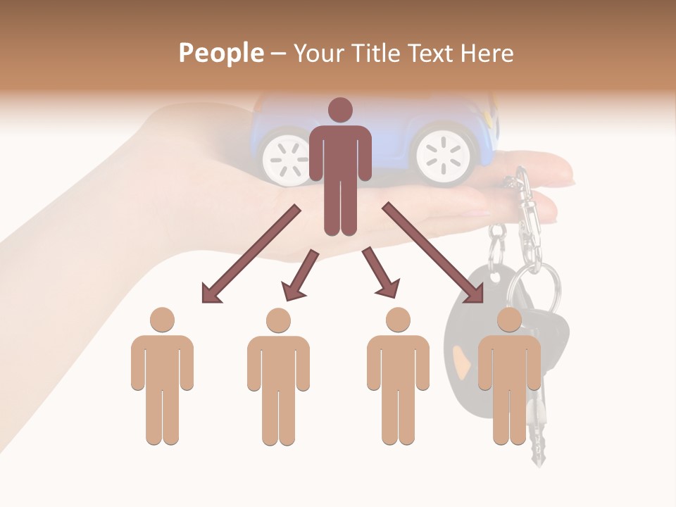 Black Give Open PowerPoint Template