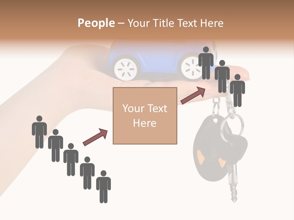 Black Give Open PowerPoint Template