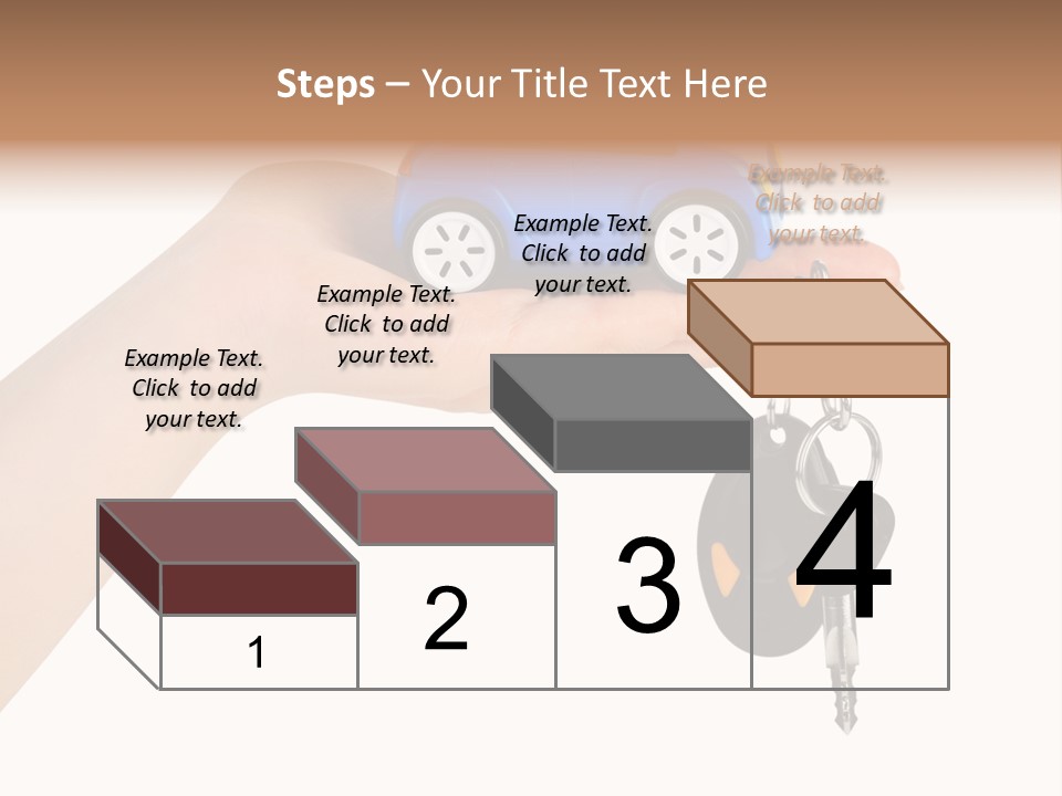 Black Give Open PowerPoint Template