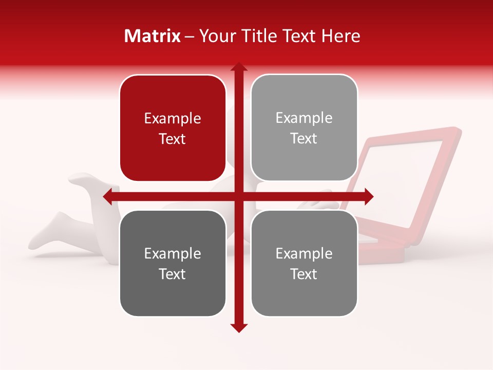 Human Happy Keyboard PowerPoint Template