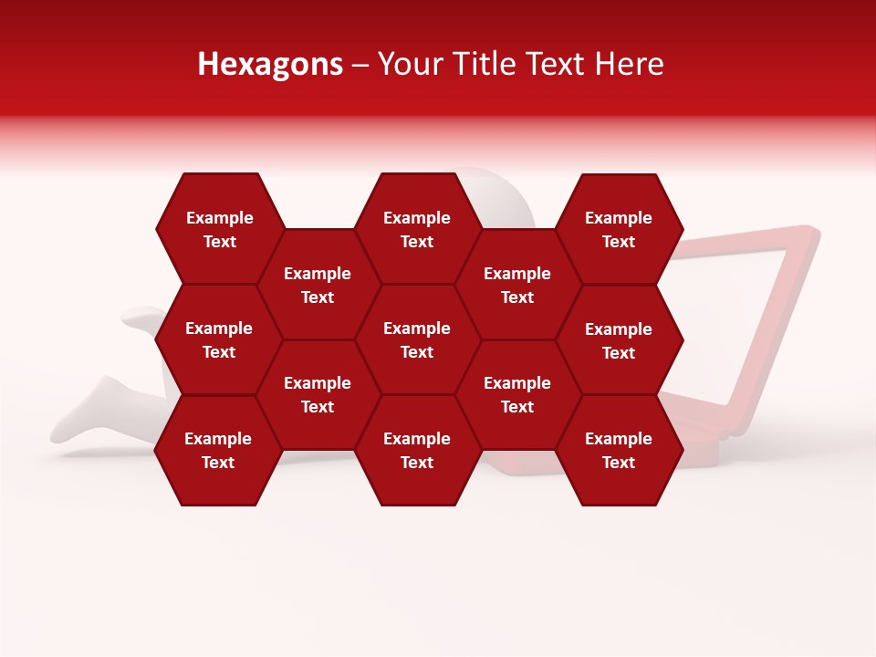 Human Happy Keyboard PowerPoint Template