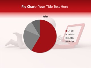 Human Happy Keyboard PowerPoint Template