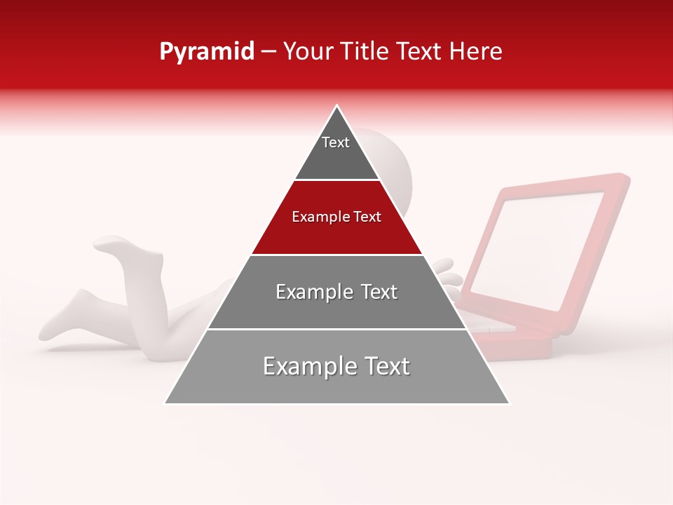 Human Happy Keyboard PowerPoint Template