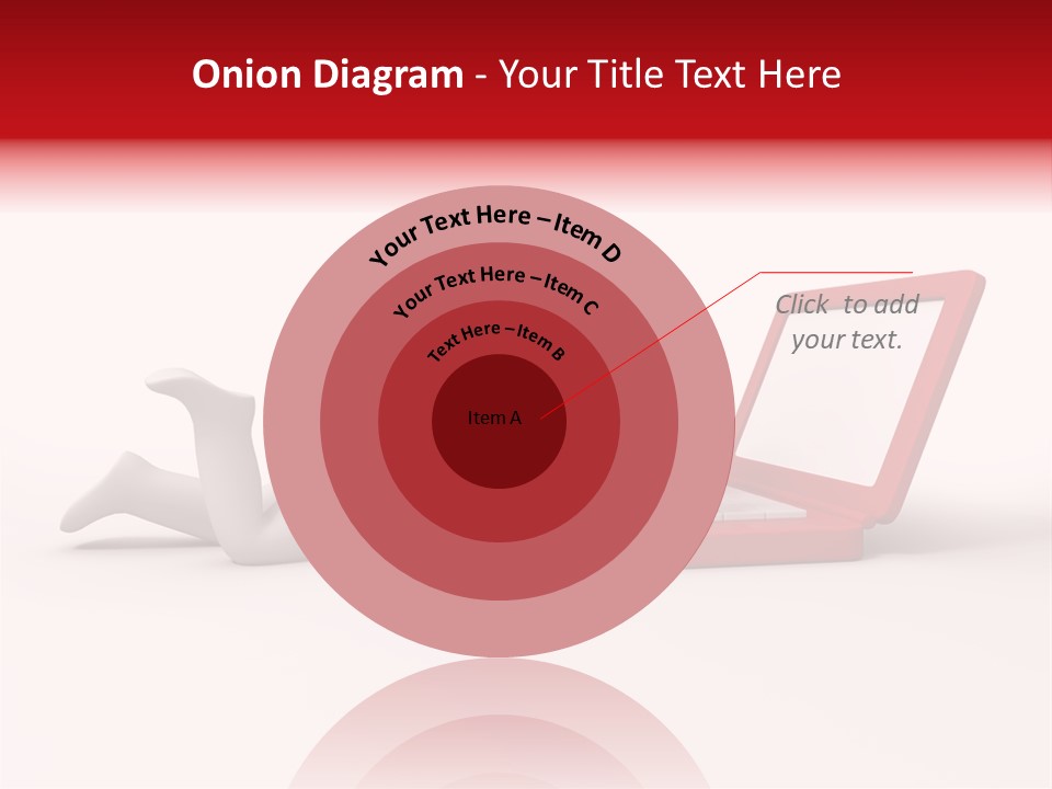 Human Happy Keyboard PowerPoint Template