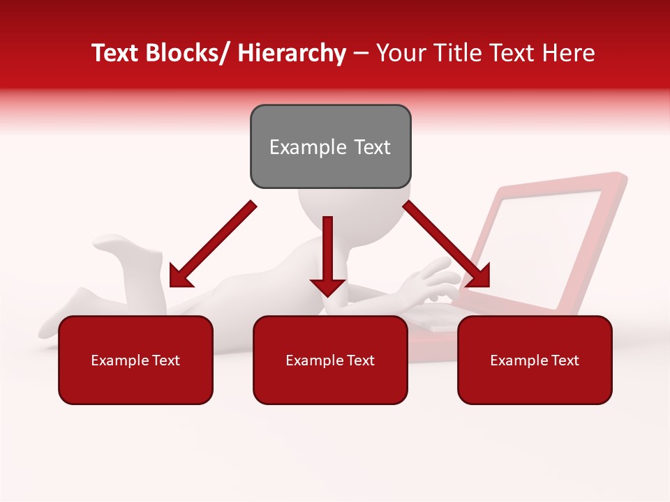 Human Happy Keyboard PowerPoint Template