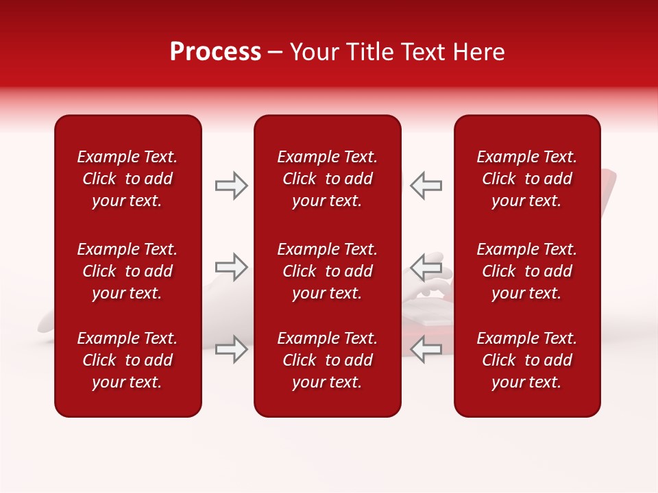 Human Happy Keyboard PowerPoint Template