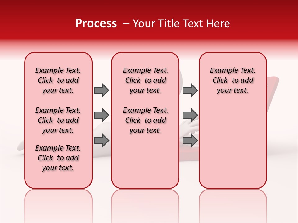 Human Happy Keyboard PowerPoint Template