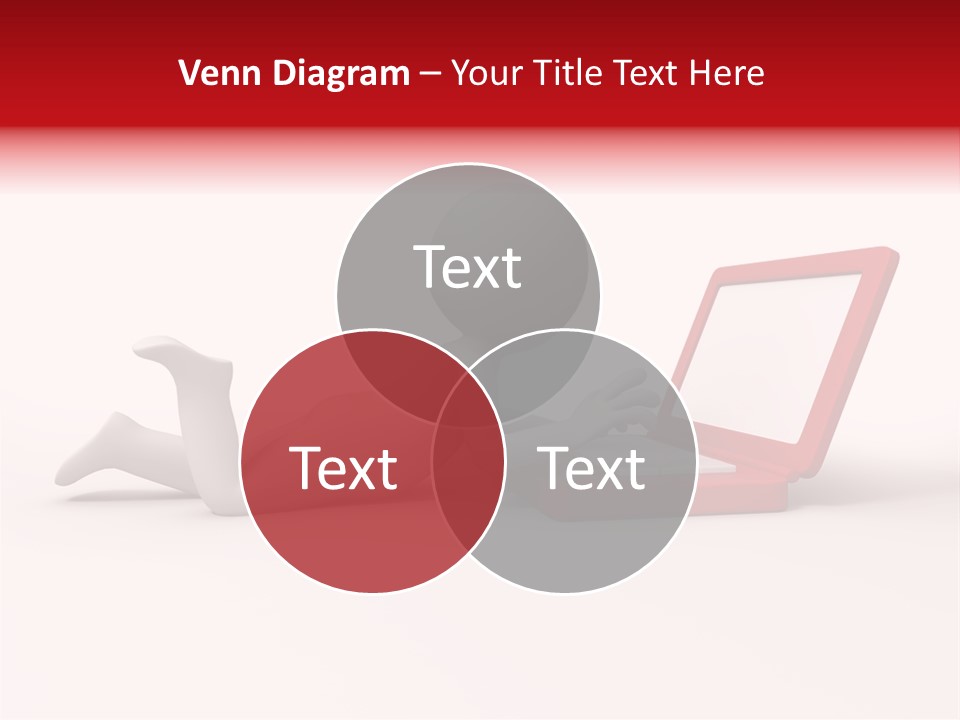 Human Happy Keyboard PowerPoint Template
