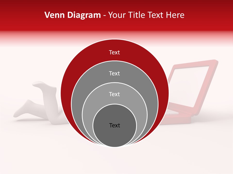 Human Happy Keyboard PowerPoint Template