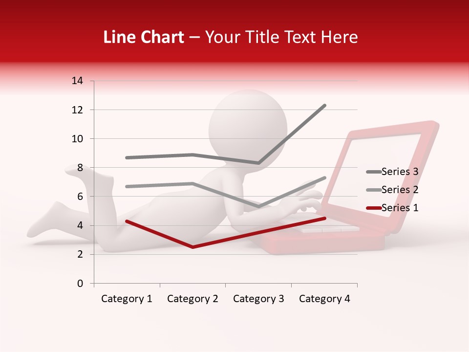 Human Happy Keyboard PowerPoint Template