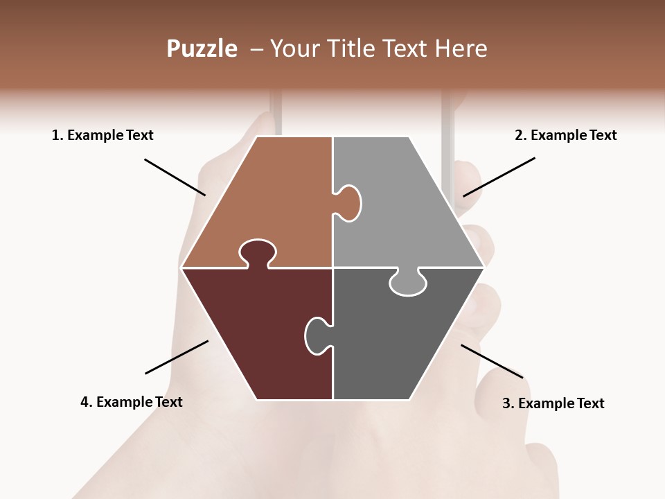 Wireless Closeup Portable PowerPoint Template