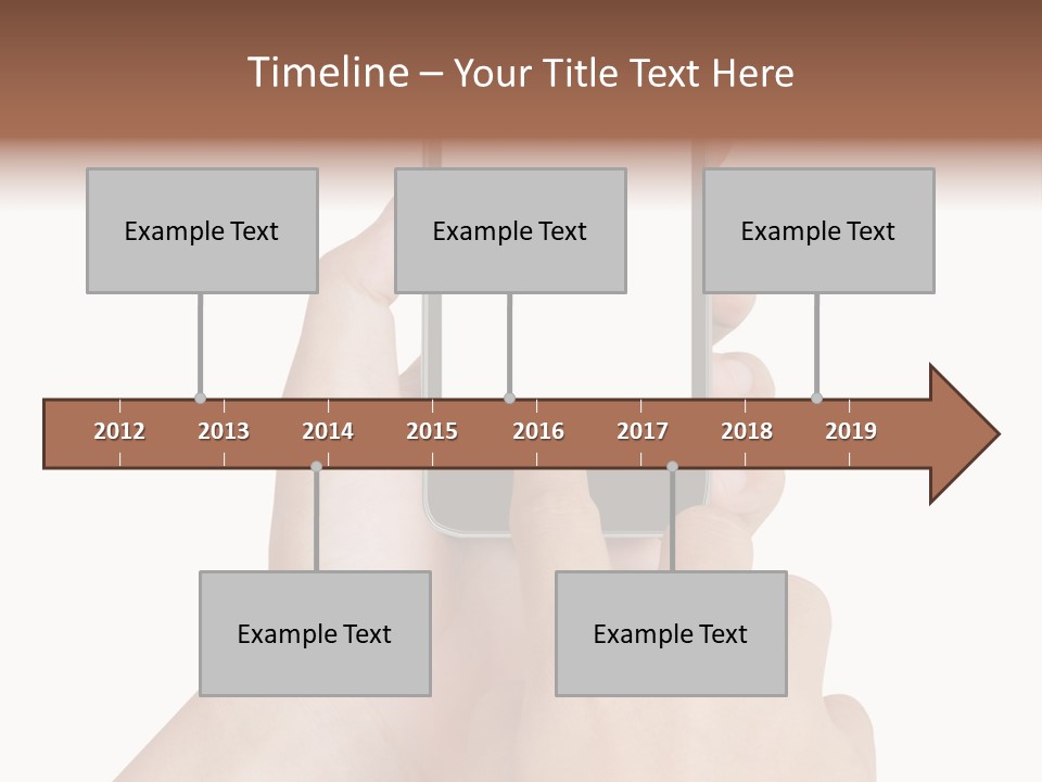 Wireless Closeup Portable PowerPoint Template