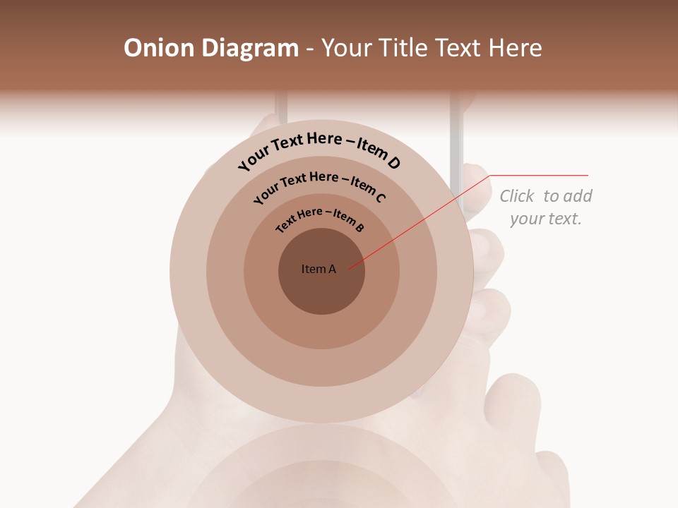 Wireless Closeup Portable PowerPoint Template