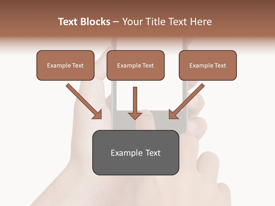 Wireless Closeup Portable PowerPoint Template