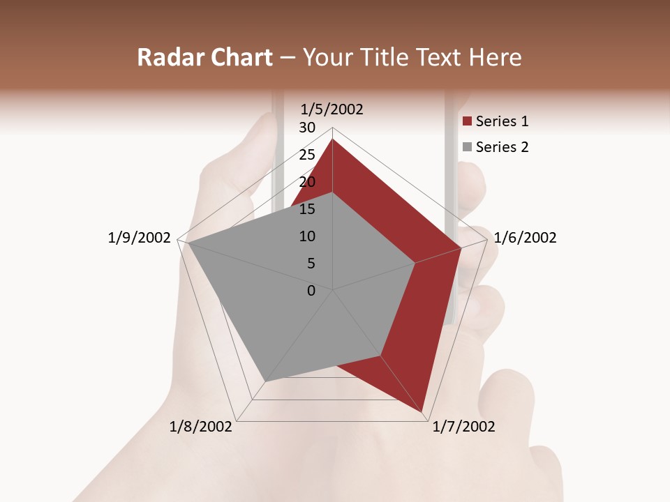Wireless Closeup Portable PowerPoint Template