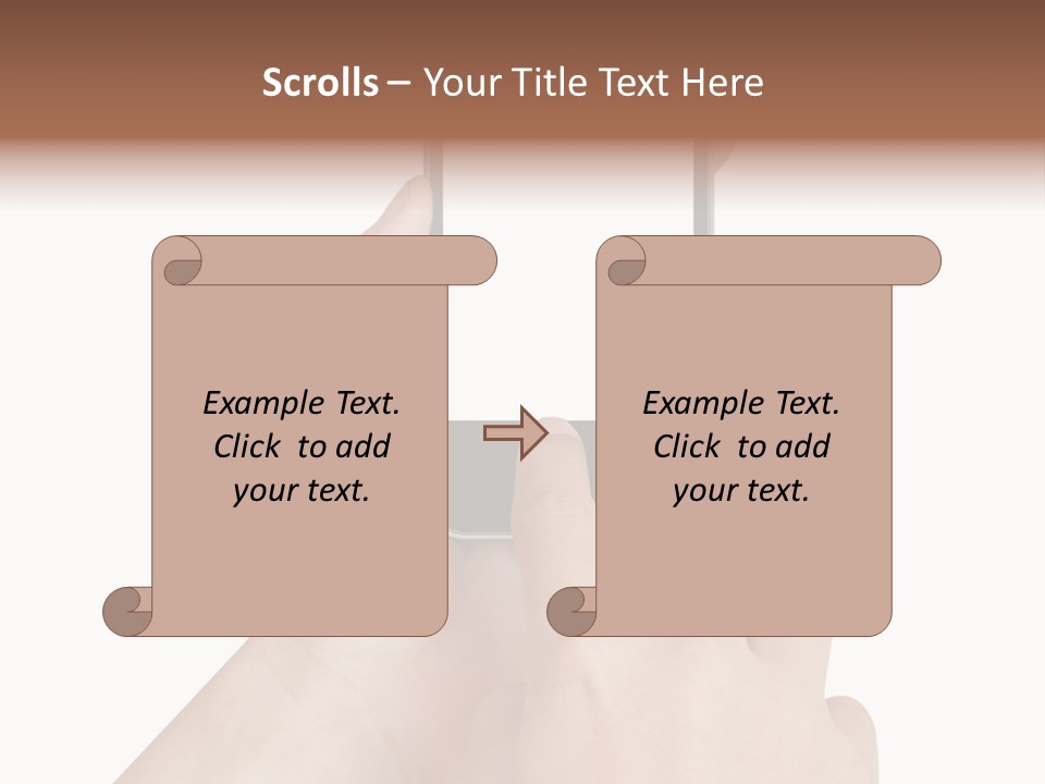 Wireless Closeup Portable PowerPoint Template