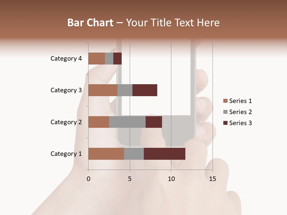 Wireless Closeup Portable PowerPoint Template