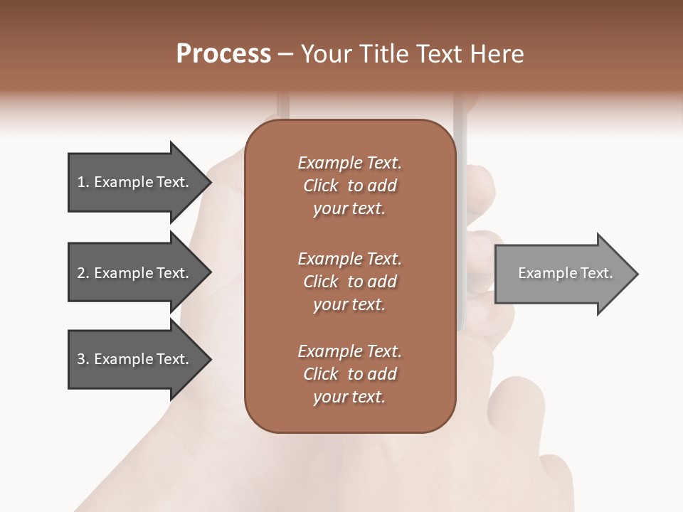 Wireless Closeup Portable PowerPoint Template