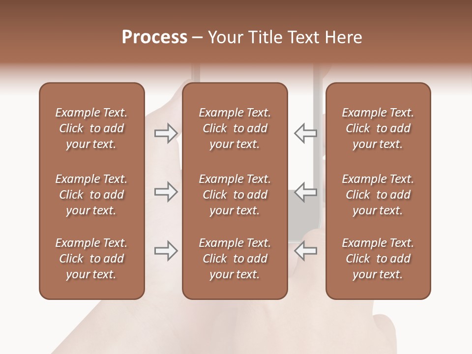 Wireless Closeup Portable PowerPoint Template