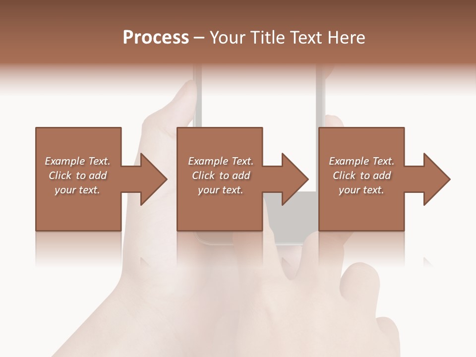 Wireless Closeup Portable PowerPoint Template