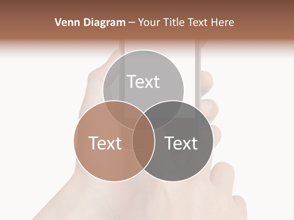 Wireless Closeup Portable PowerPoint Template