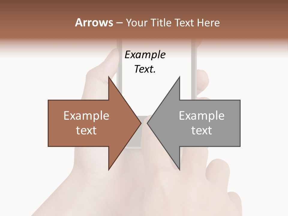 Wireless Closeup Portable PowerPoint Template