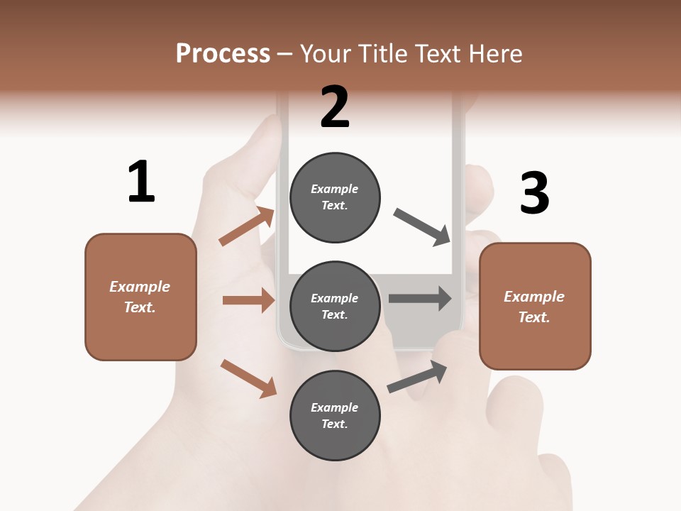 Wireless Closeup Portable PowerPoint Template
