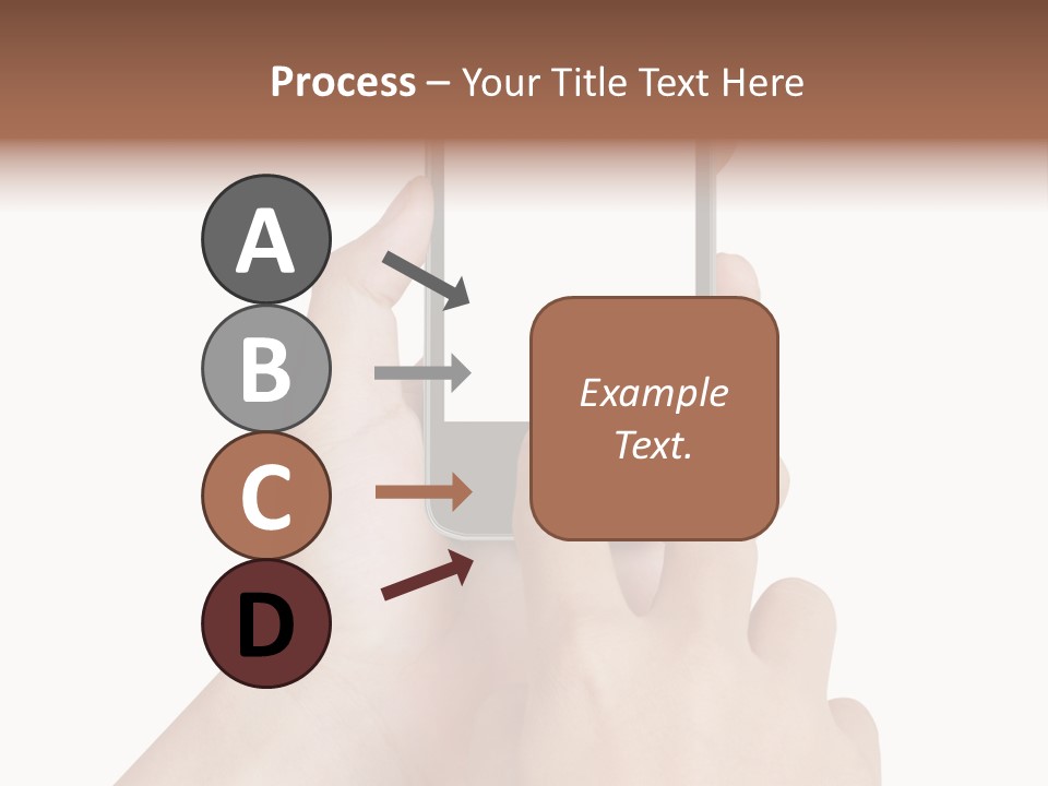 Wireless Closeup Portable PowerPoint Template